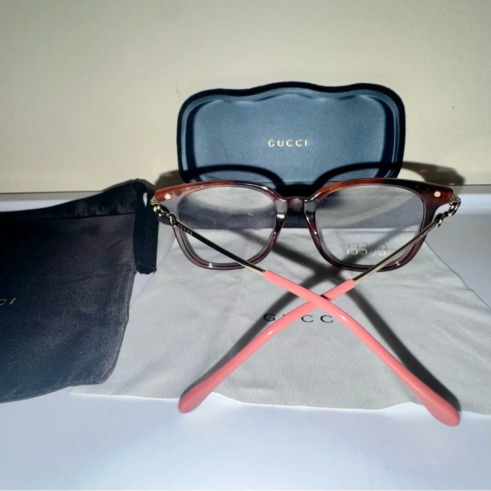 Gucci rectangular optical